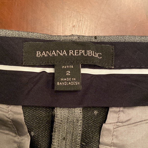 Banana Republic Ryan Pant in Grey Black Dot EUC - Picture 5 of 8